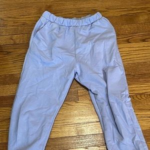 Purple zara sweatpants